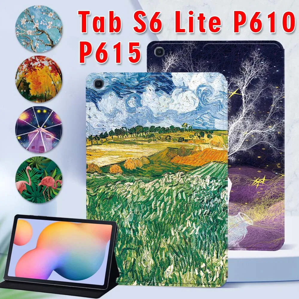 Чехол для планшета Samsung Galaxy Tab S6 Lite 10 4 &quot2020 SM-P610/SM-P615 защитный чехол | Компьютеры и
