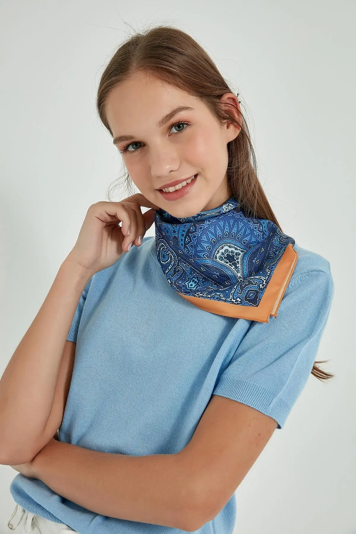 

Платок с узором Etro 12438