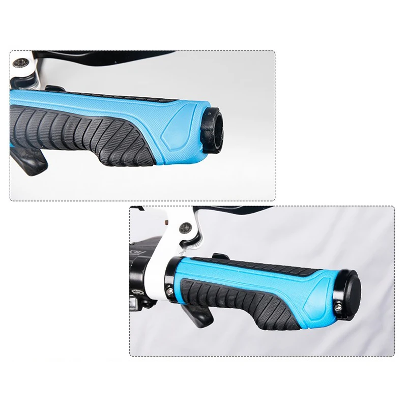 Ручки для велосипеда эргономичный стержень крепкое крепление оба конца замок