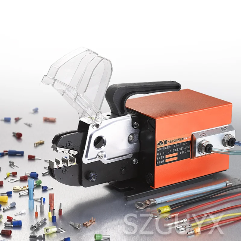 

Small portable tip crimping machine Multifunctional pneumatic terminal crimping machine Industrial crimping tools