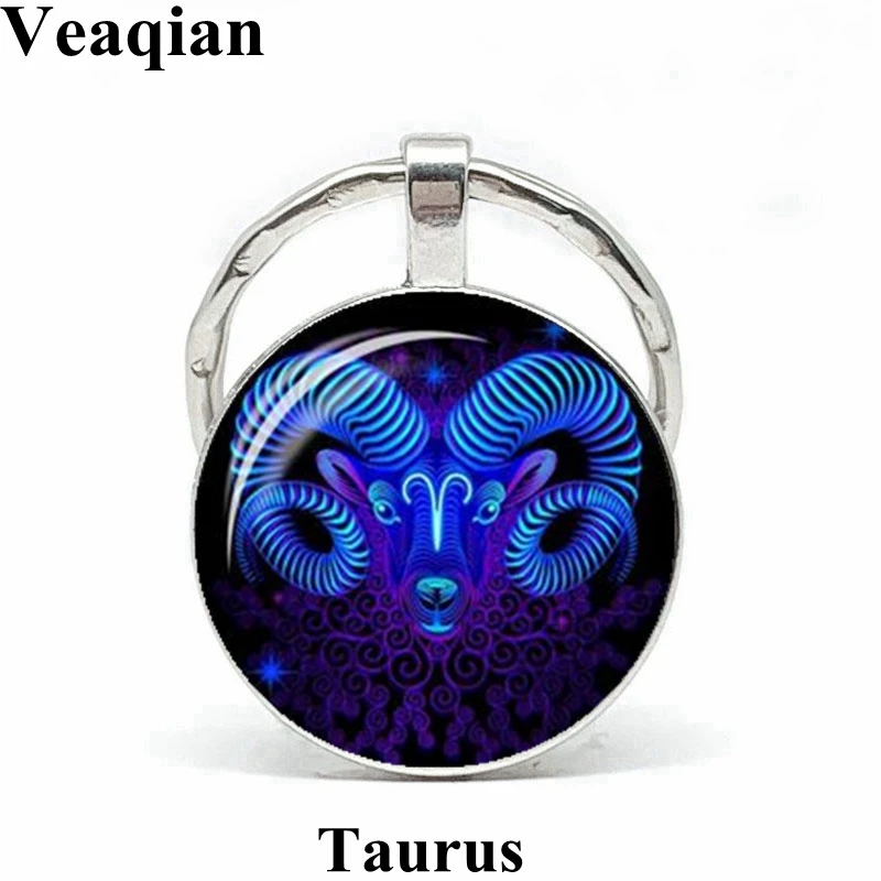 Брелок со знаком зодиака 12 созвездий | Украшения и аксессуары