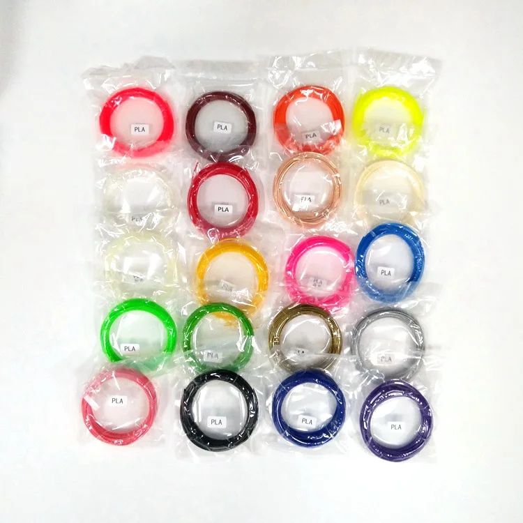 1 75 мм 10 метров образец нити для FDM 3D принтер расходные материалы Ручка материал