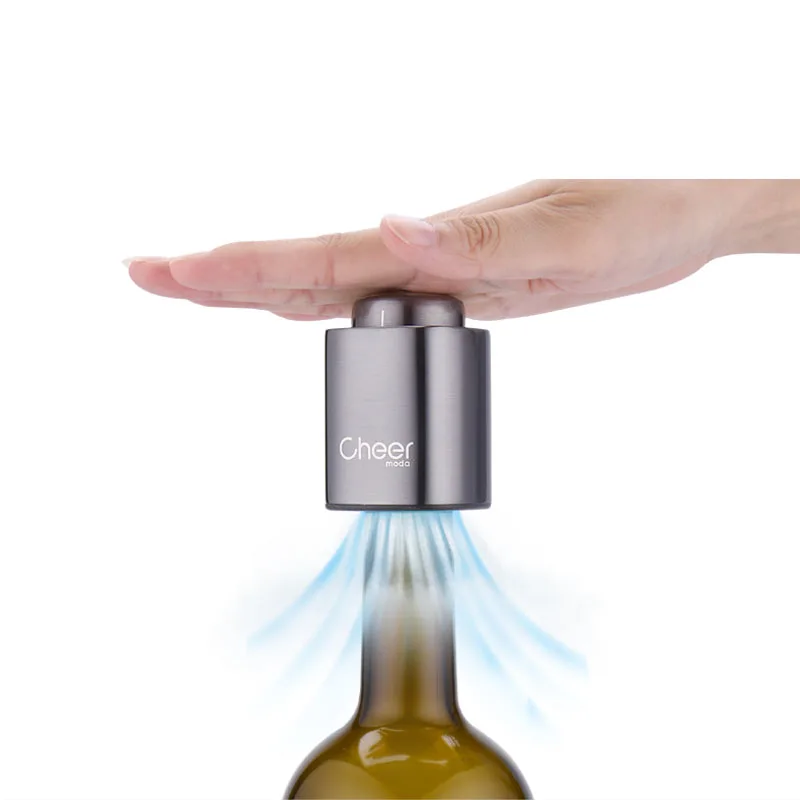 Высокое качество вакуумная пробка для бутылки вина с временной шкалой