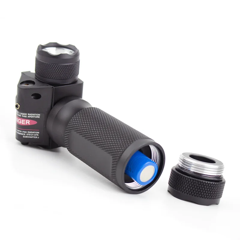 Лазерный прицел светодиодный тактический фонасветильник с ручкой и креплением
