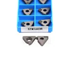 Аксессуары для токарного станка с ЧПУ STM1603, STM1603R, STM1603L, STM22R, STM22, карбидная вставка для резьбы подкладка для ножа, 10 шт.