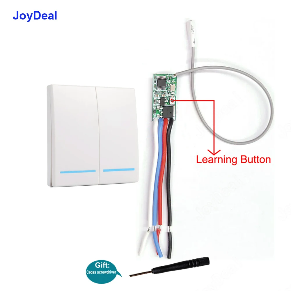 Беспроводной пульт дистанционного управления 433 МГц 10 в 12 В 24 постоянного тока 1