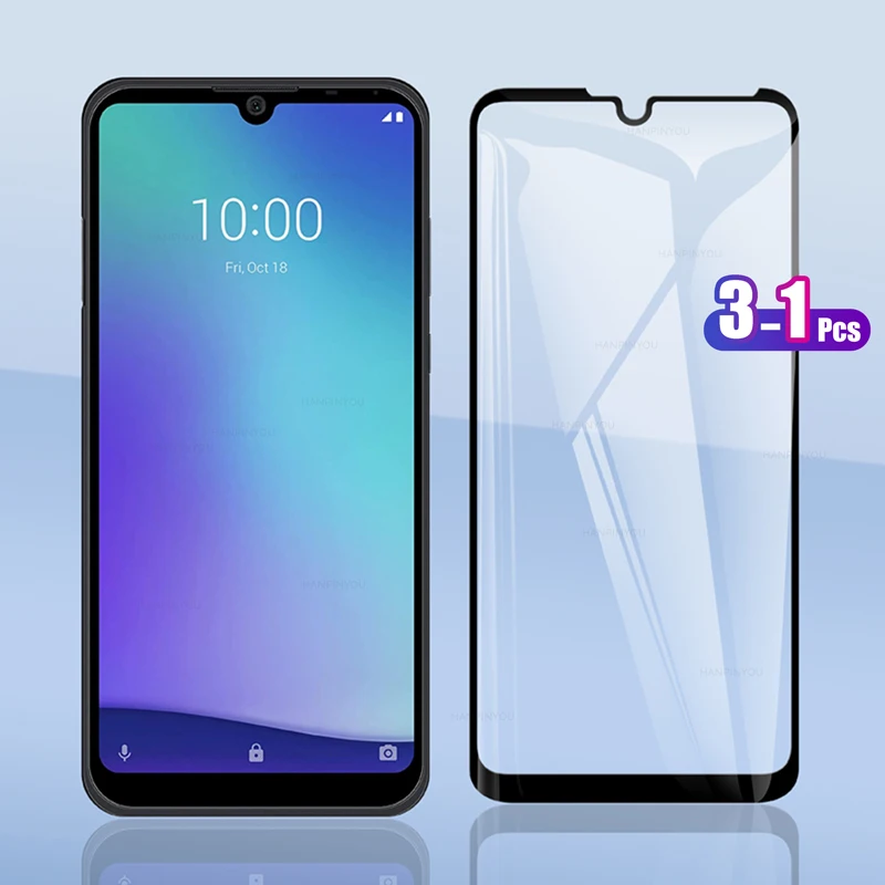 Для ZTE Blade A5 (2020) 6 09 &quotПолное покрытие закаленное стекло Защита для экрана