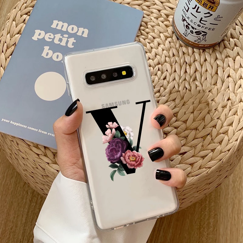 Мягкий чехол из ТПУ с именем для Samsung Galaxy A70 A80 A750 A51 A71 A91 A30 A50 A10 A6 A8 A8plus | Мобильные