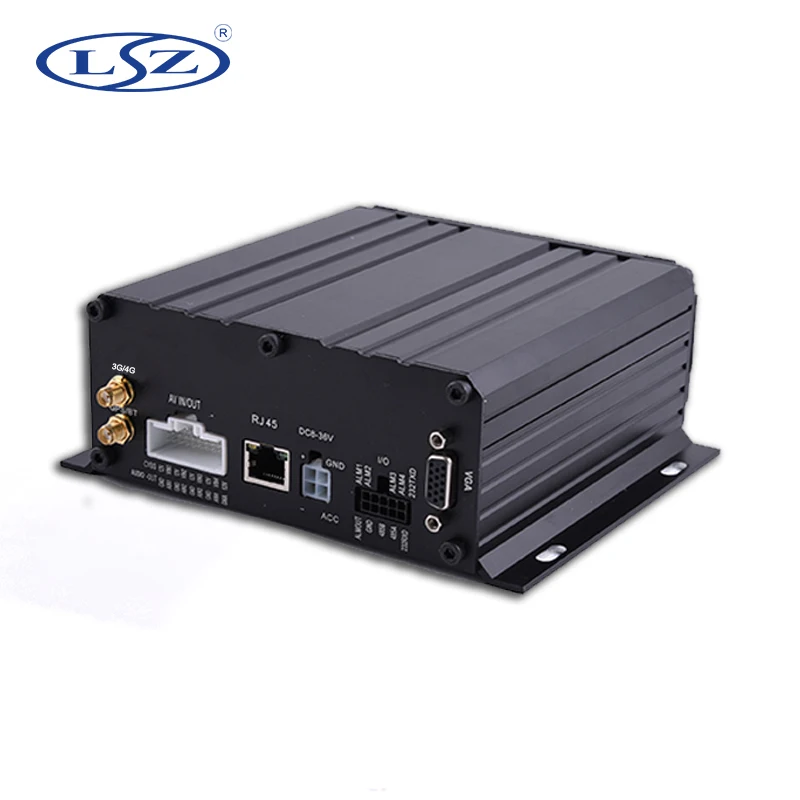 4-канальный мобильный видеорегистратор 1.0MP AHD 720P HDD SD-карта GPS 3G 4G для школьного