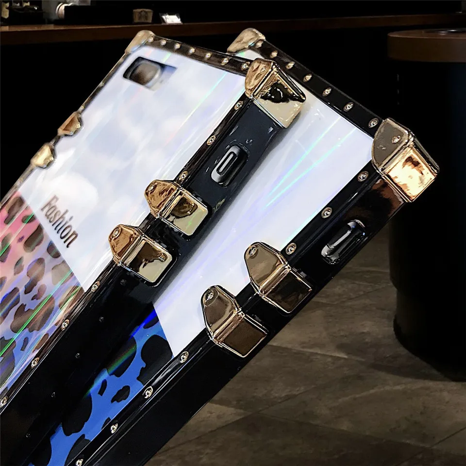 Потрясающий модный леопардовый чехол для телефона Fundas Apple iPhone Xs max чехлы