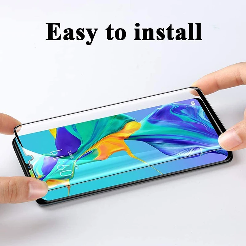 1 4 pcs 9h tempered glass for huawei p30 pro p30pro new edition screen protector glass film free global shipping