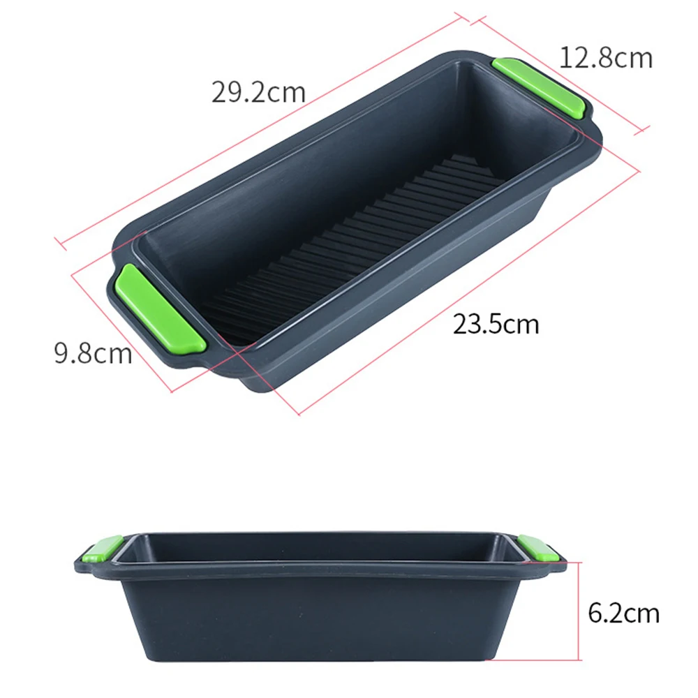 Прямоугольные силиконовые выпечки форма для тостов хлеба высоким голенищем