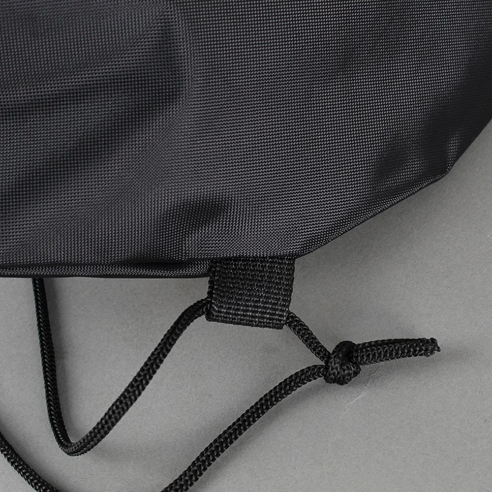 

3pcs Football Pattern Drawstring Pouch Large Capacity Balls Storage Bag Sports Pouch Bag Sports Equipment Pouch (Black)