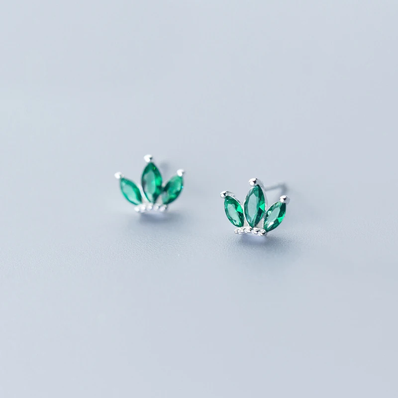 

Серьги-гвоздики женские из серебра 925 пробы с фианитом