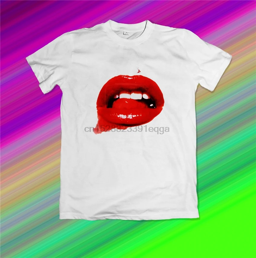 Редкая Viviene Westwood губы Золотая этикетка унисекс футболка США размер S 2Xl популярная