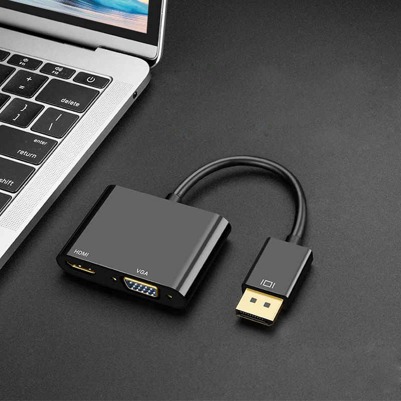 Displayport 1 2 HDMI совместимый адаптер 4K VGA in для ноутбука HP Dell Asus Lenovo|Кабели VGA| |