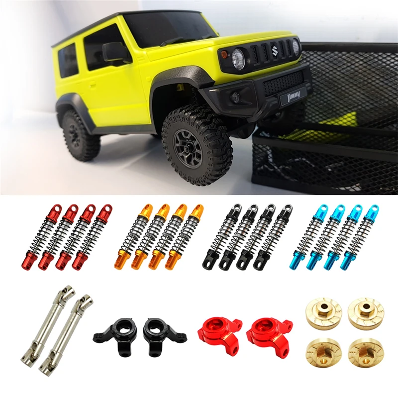 

Амортизатор на руль, ступица колеса, комбайнер, CVD передний задний приводной вал для XIAOMI Jimny XMYKC01CM 1/16 обновленные детали для радиоуправляемог...