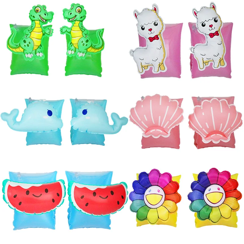 

Pool Buoys Baby Swimming Ring Pool Armbands Inflatable Circle Pool Float Swim Training Pool Party Toys