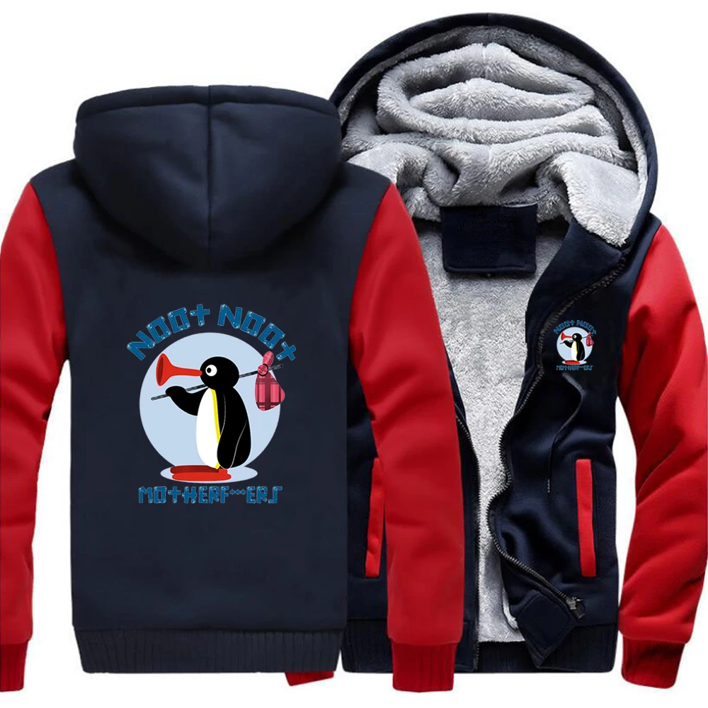 Повседневные уличные толстовки Kawaii с аниме животными пингвином Noot пальто