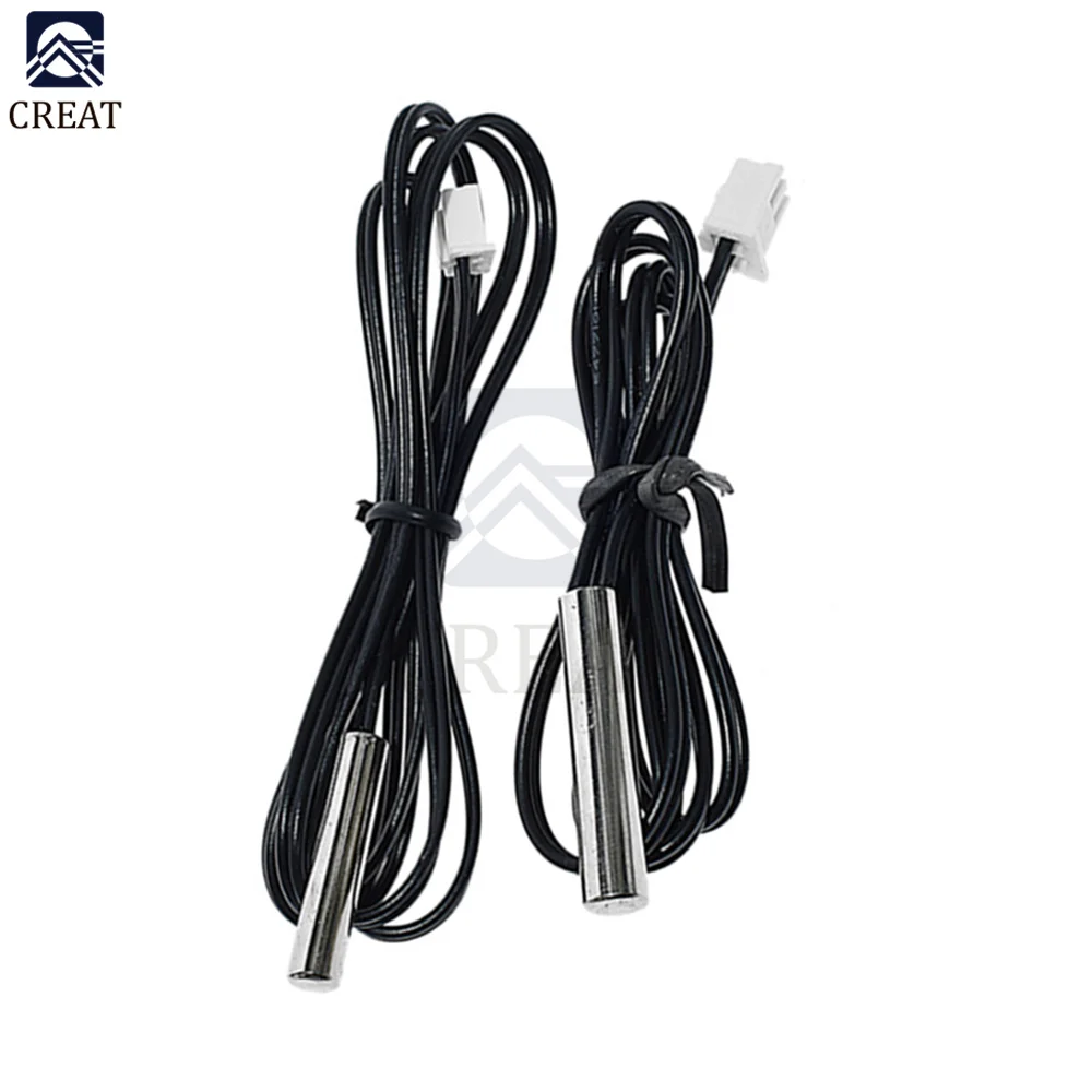 

Thermal Waterproof Cable with NTC Temperature Sensor Probe 10K 1% 3950 Thermal Waterproof Cable 5/10 meters