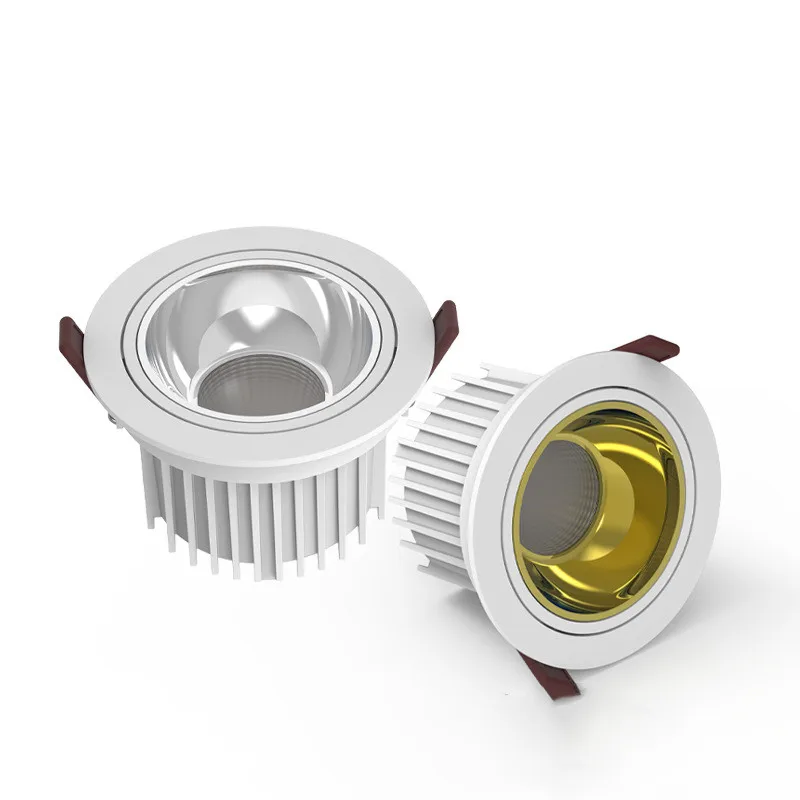 

Nordic Design Round Light Spot Lamp COB Recessed Led Downlight AC110V 240v 15w20w FOR TV Background Room Foyer Bedroom Pendant