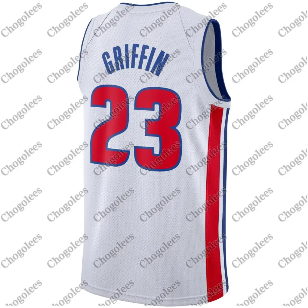 

Men Basketball Jersey Blake Griffin Detroit Swingman Jersey Association Edition White