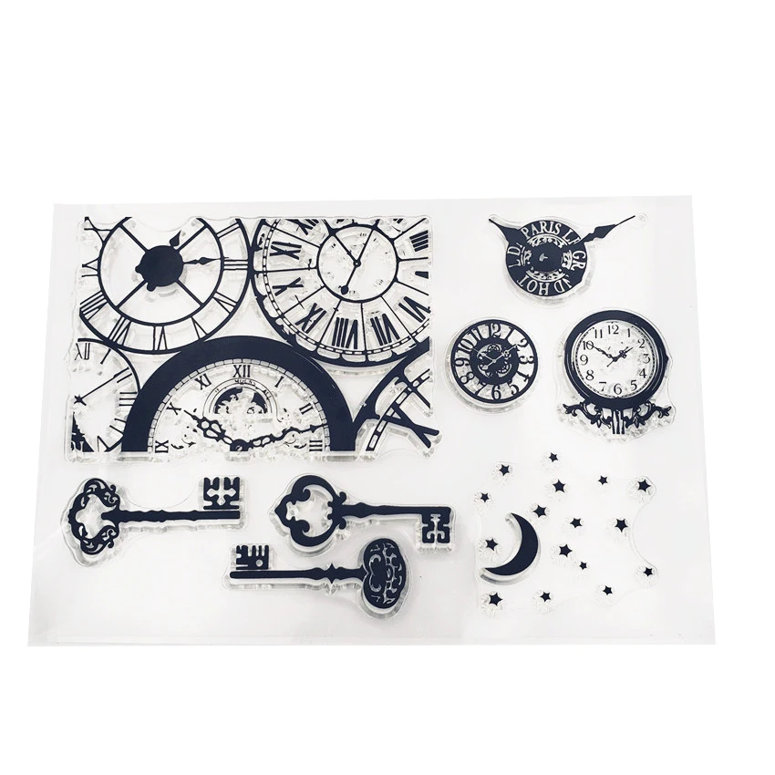 Горячая Распродажа прозрачные штампы для ключей/силиконовые уплотнения