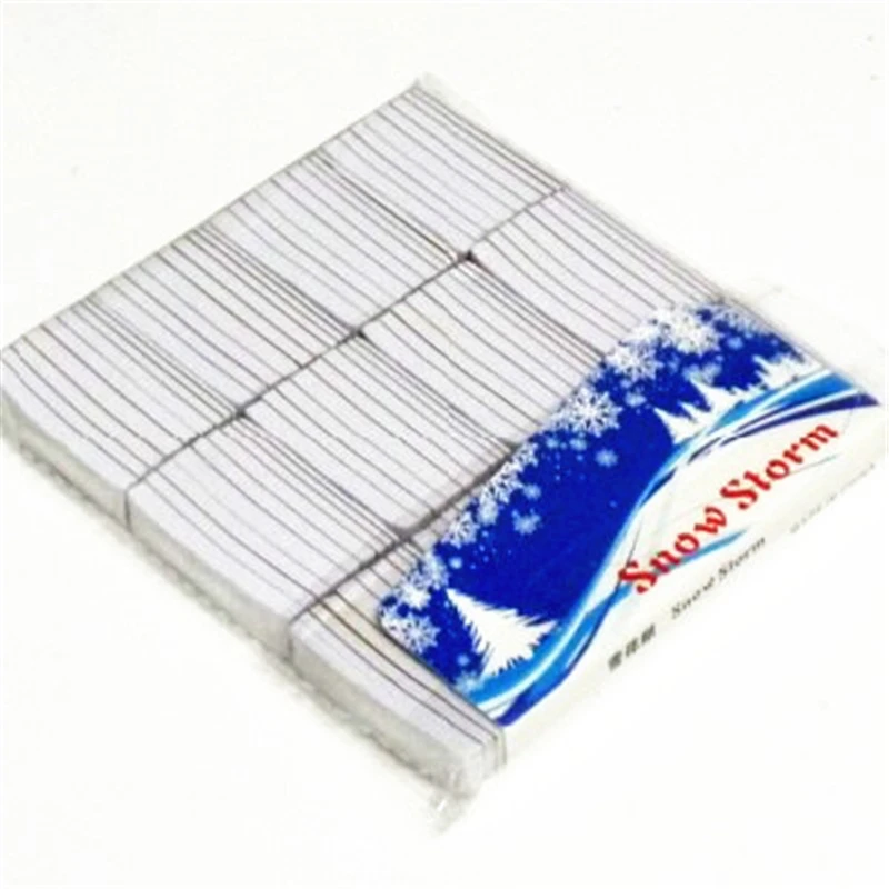 

12pcs/Bag Ultra-Thin Strip Snow Storm Magic Tricks ( White With Metal Paper) Snow Paper Stage Magic Props Magician Accessories