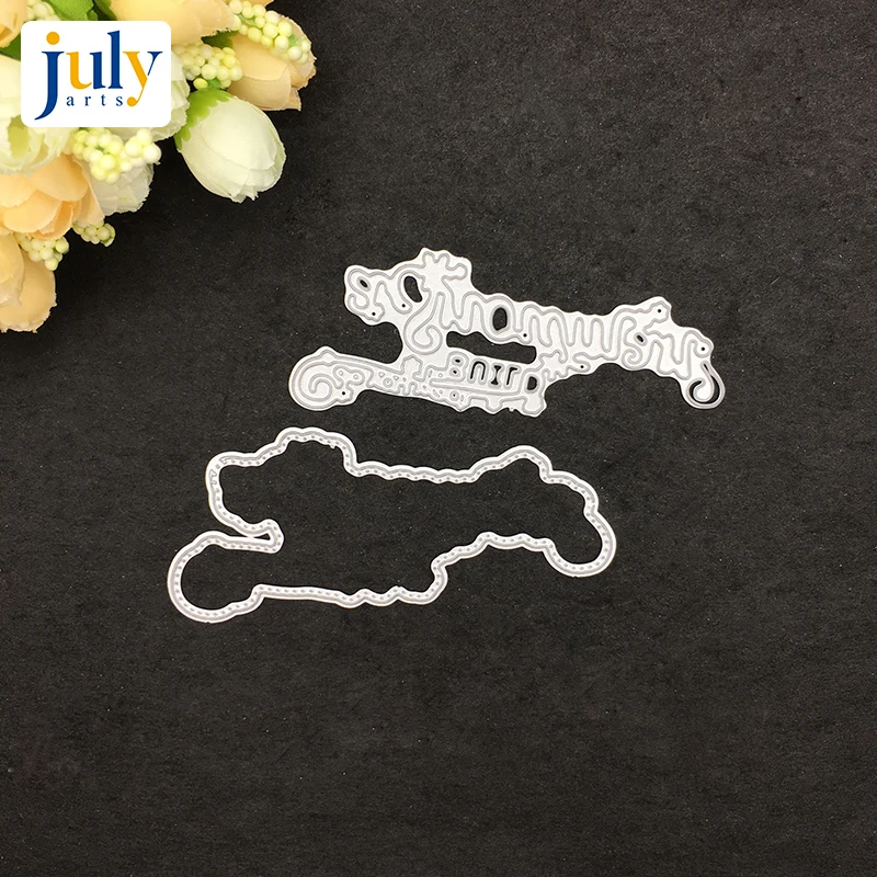 

Letter Craft Stencil Knife Mould Template Metal Cutting Dies Scrapbooking DIY Decorative Handwork Gift Embossing Blade Punch