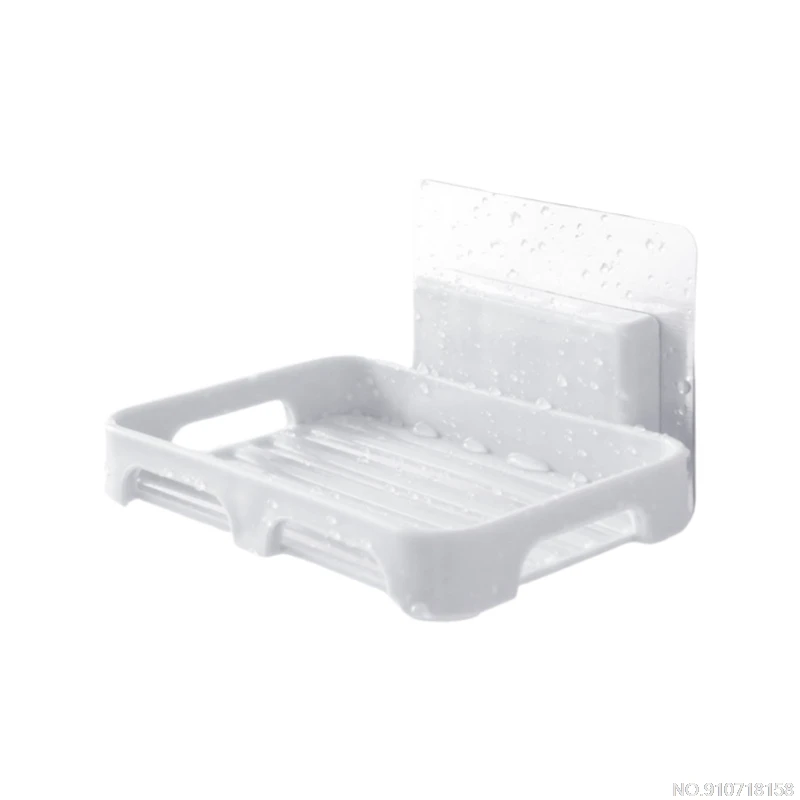 Настенный футляр для мыла на присоске сушилка ручной работы держатель чехол