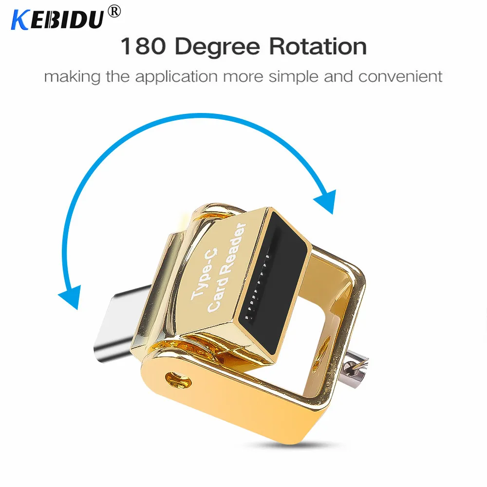 Кардридер Kebidu устройство для чтения карт Micro SD TF Macbook Pro Samsung S9 S8 Xiaomi 5 6 | Компьютеры