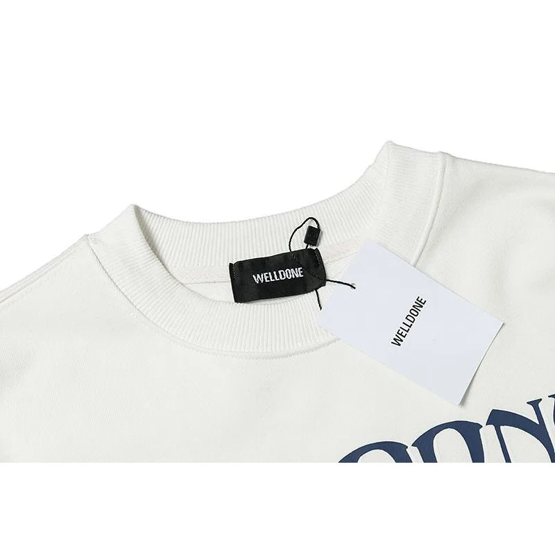 Высокое качество WELLDONE толстовки для мужчин и женщин 1:1 повседневные Большие