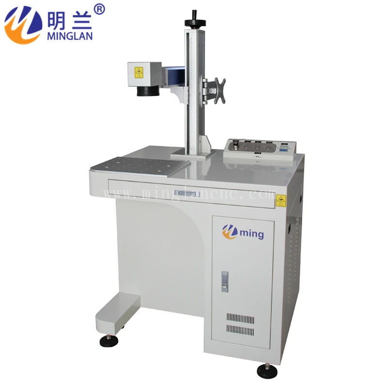 High quality 20W 30W 50W 100W Fiber Laser Marking Machine for metal and non-metal