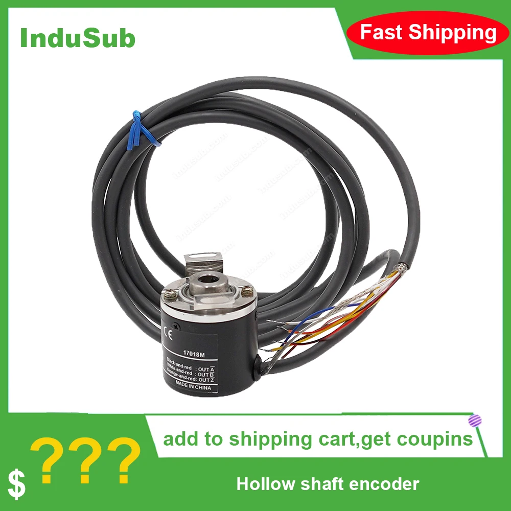 

E6H-CWZ3X Incremental Rotary Encoder 5000 3600 3000 2500 2048 2000 1800 1500 1200 1024 1000 800 720 600 500P/R DC5~24V 2m