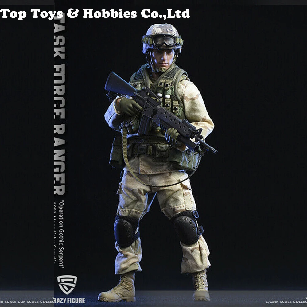 LW003 CrazyFigure LW006 LW003 1/12 военный M14 США Delta спецназ операция Готическая змея Solider полный набор игрушек для фанатов - Цвет: LW003