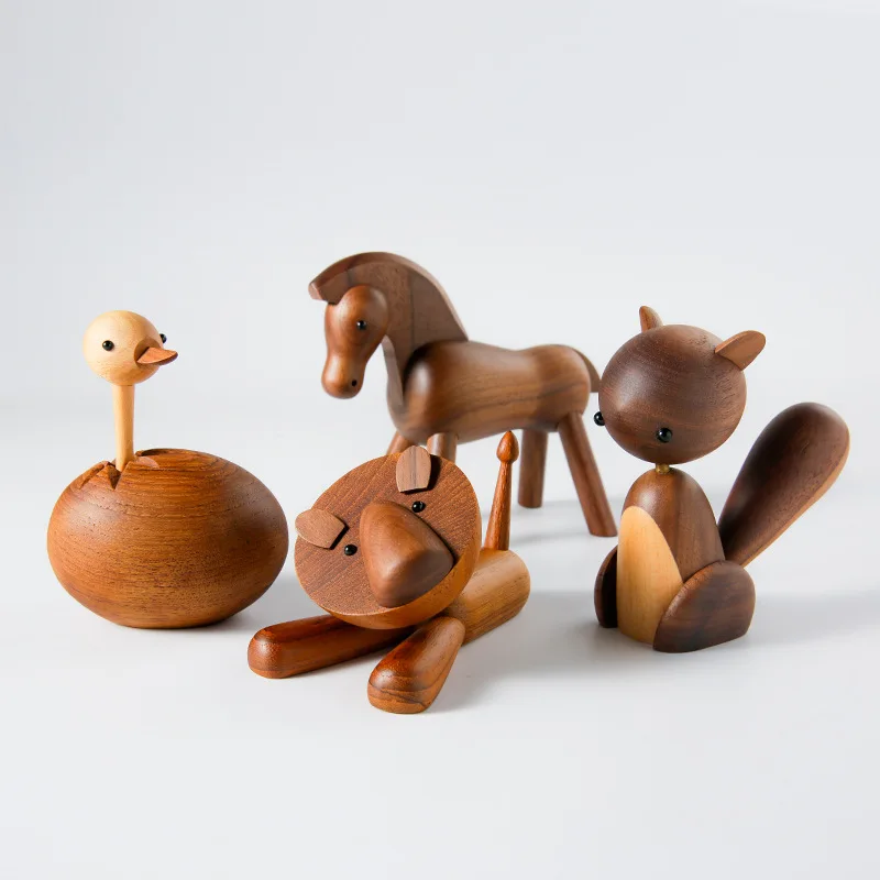 Скандинавский домашний Декор Аксессуары для гостиной милые Креативные белки