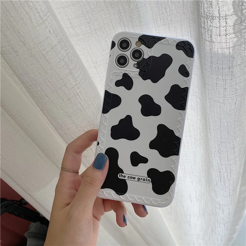 

For iphone 11 Case,Cute Milk pattern Case For iphone Case,Soft TPU Back Protective Cover For iphone SE2020/7/8/X/XS Cover