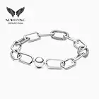 Браслет Pando Me из плетеного серебра 598373 пробы с шармом