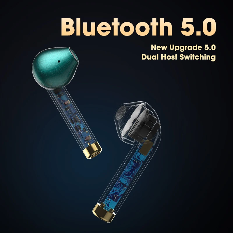 

Wireless Headphones 9D Stereo Sound TWS In Ear Earphone Noise Reduction Sports Running Headset New Earbuds Mobile Accessories