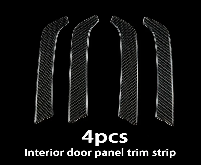 

for Haval H2 red logo 2014-2017 Gear panel Inner door handle Decorative frame carbon fibre