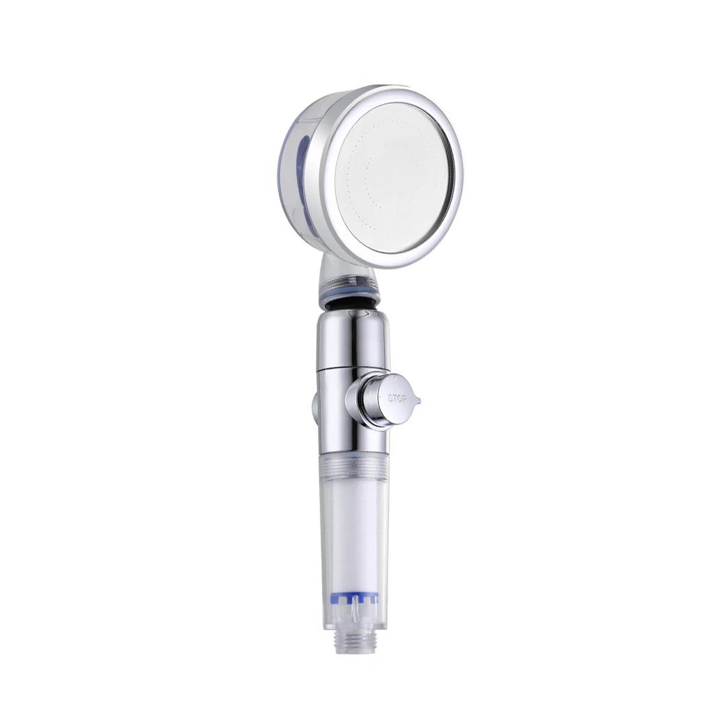 

Shower Head Pressure Boosting 20mm Showerhead Plastic Detachable Filter Sprayer for Home