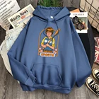 Толстовка мужская с капюшоном, мягкая теплая уличная одежда в стиле хоррор-комиксов, экстремальный спорт, вариант принта, осень