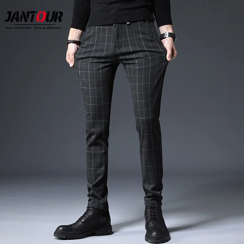 2020 новый дизайн весна лето мужские повседневные брюки тонкие прямые модные