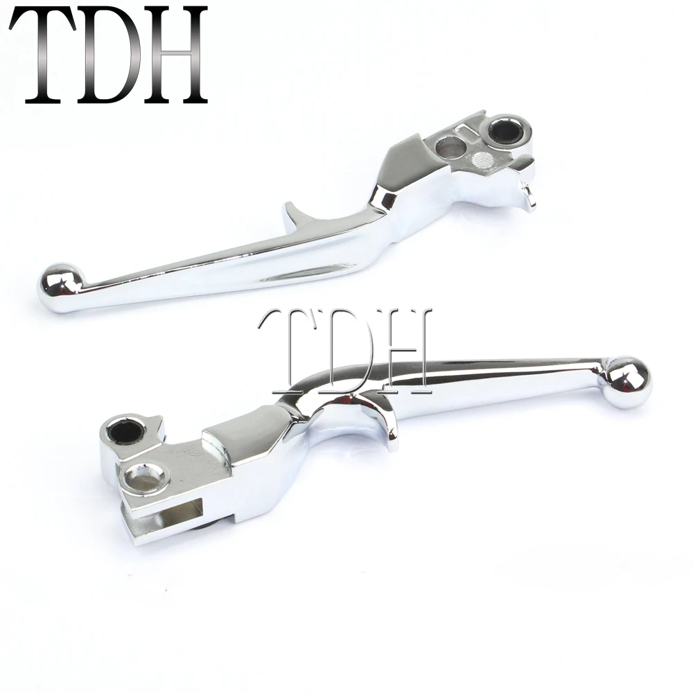 Хромированные рычаги сцепления для мотоцикла руль тормоза ручки Harley Sportster 883 1200 XL