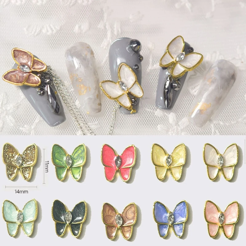 

12 шт., 3D наклейки для ногтей