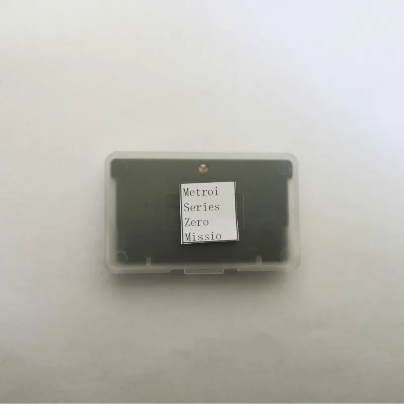 10 шт./лот картридж для видеоигр игровой консоли meтрой Zero Mission английская версия US/