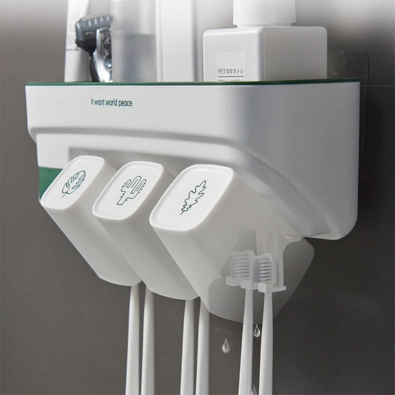Диспенсер для зубной пасты в ванной комнате | Дом и сад