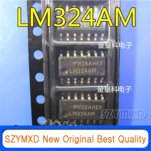 10Pcs/Lot New Original LM324 LM324AM LM324MX LM324AMX SOP14 In Stock