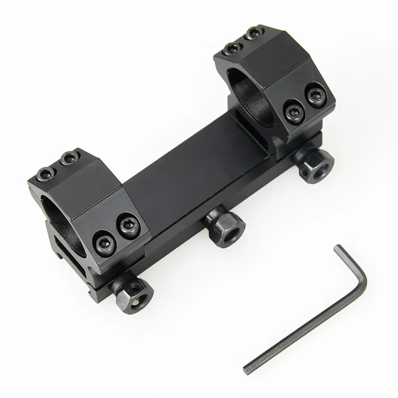 

Tactical 1 inch Double Clamp Rifle Scope Mount Ring 25.4mm Length 100mm Fits 21.2mm Rail For Outdoor Hunting