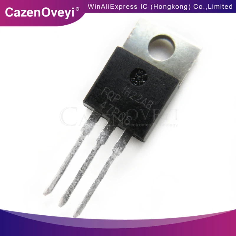 

10 шт./лот FQP47P06 TO220 47P06 TO-220 В наличии